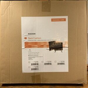 New sealed McKesson Foam Seat Back support Cushion 16"X17" 170-79001 wheelchair